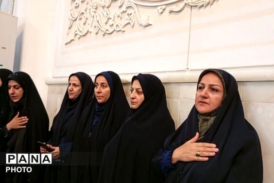 نوجوانان عاشورایی در حرم شاهچراغ(ع) - 2