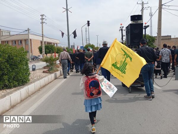 راهپیمایی روز قدس در شهر لطیفی لارستان