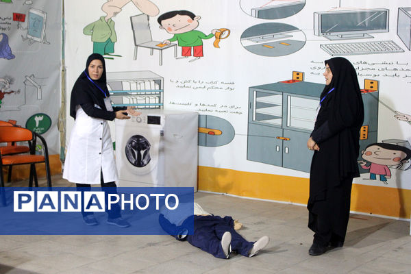 رقابت‌های مراقبین سلامت قم در بخش امداد و نجات