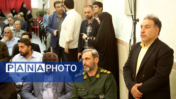 خشت گذاری ۵ پروژه‌ عمرانی منطقه ۵ آموزش و پرورش شهر تهران