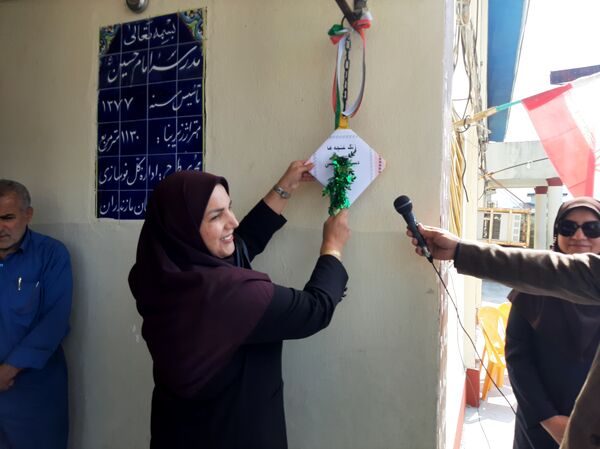زنگ شکوفه‌ها در شهرستان عباس‌آباد به صدا درآمد