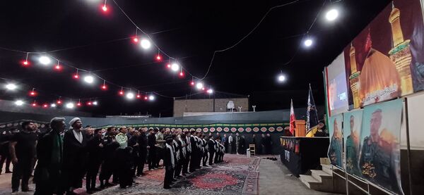مراسم بزرگداشت شهدای جنگ تحمیلی