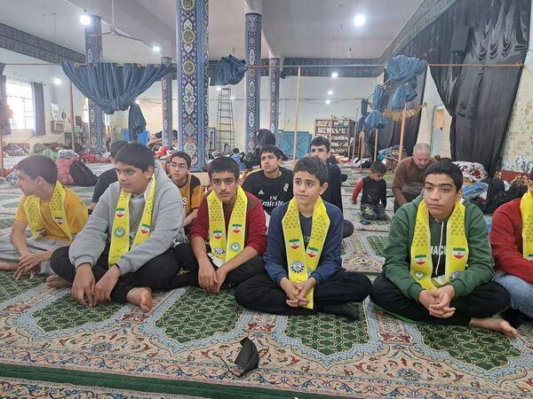 حضور پرشور دانش‌آموزان پیشتاز یاسوج در اعتکاف