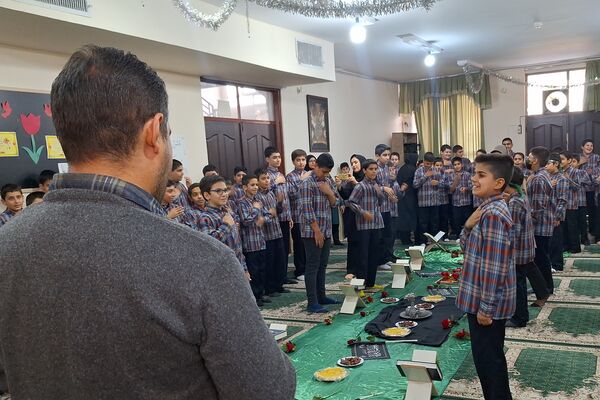 بزرگداشت شهادت حضرت فاطمه زهرا (س) در آموزشگاه معارف ۶ شیراز