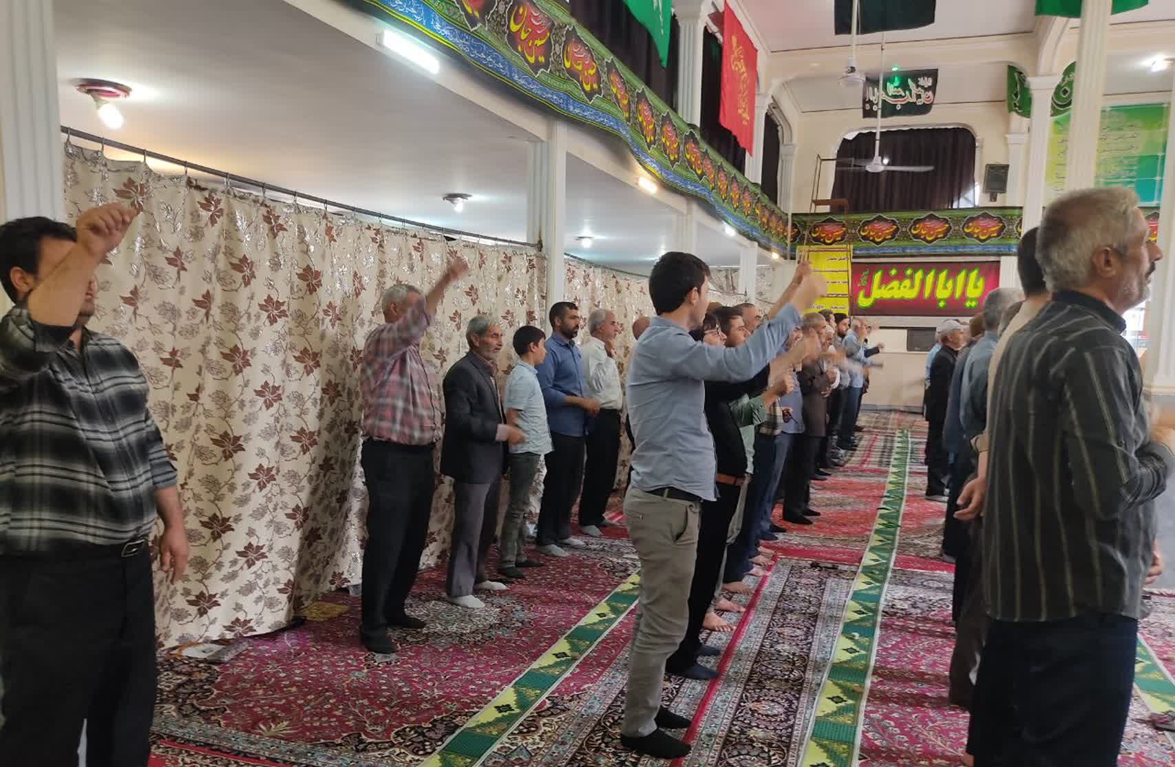 نماز جمعه در شهر تیتکانلو