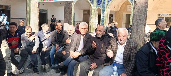 مراسم تشییع پیکر جانباز شهید علی فتح آبادی