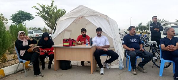 جلوه‌هایی از ورزش صبحگاهی همگانی در آشخانه 