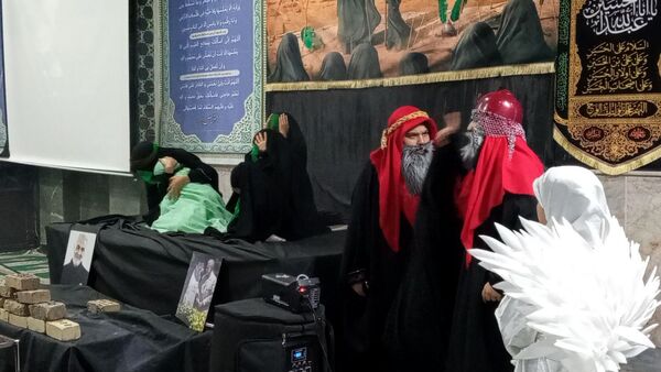 همایش نینوایی‌ تجدید یاد شهدا در مسجد جامع صاحب الزمان 