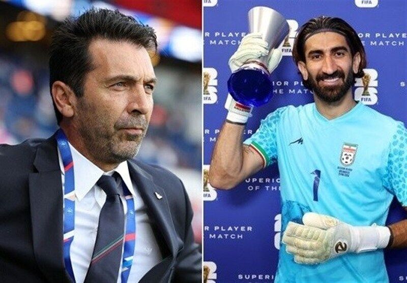 جام جهانی ۲۰۲۶/ تمجید بوفون از عملکرد بیرانوند