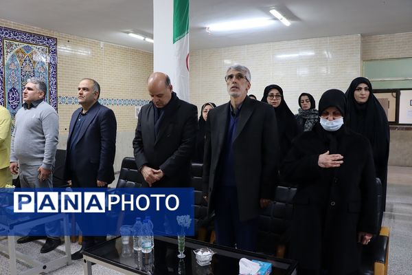 برگزاری آیین خشت‌گذاری هنرستان 6 کلاسه خیری ،مشارکتی حضرت مهدی (عج)در ناحیه 4 کرج