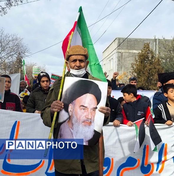 راهپیمایی۲۲ بهمن  شهرستان مانه 