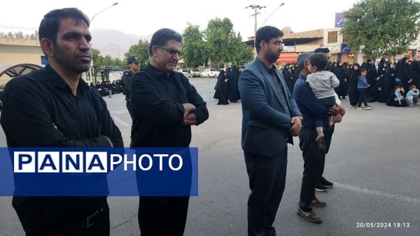 مردم ماهان عزادار رئیس‌جمهور شهید