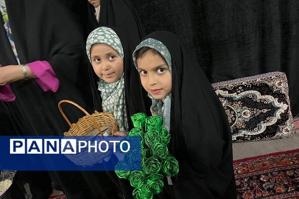 درخشش دختران نجما و مقدامه در آیین کرامت