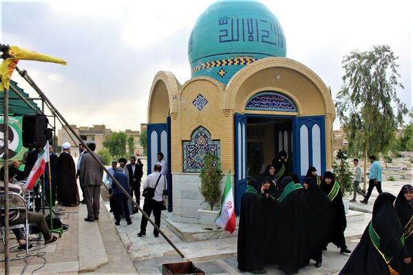 آیین سالگرد شهید آیت الله سعیدی و شهدای سادات استان قم 