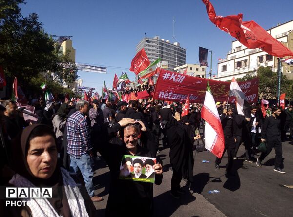 باید برخاست؛ عزمی که از بزنگان تا حرم رضوی یک‌صدا شد