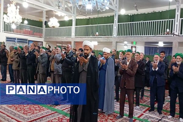 اقامه نماز جمعه در شهر بار نیشابور