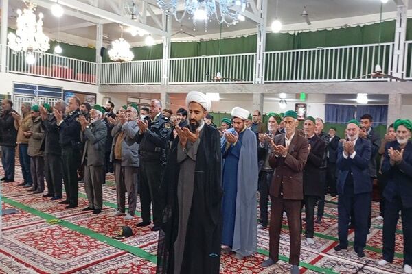 اقامه نماز جمعه در شهر بار نیشابور