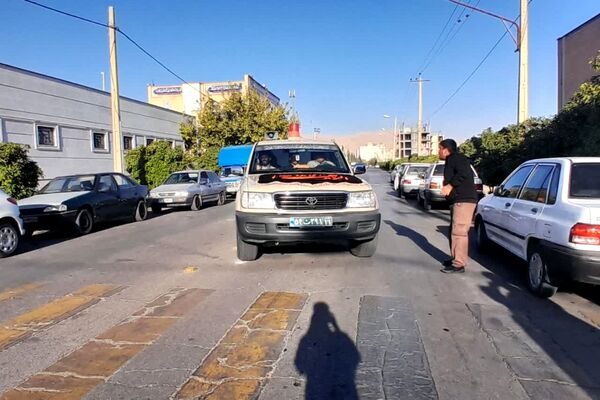 استقبال از شهید گمنام در دبیرستان معارف صدرا ولایت 