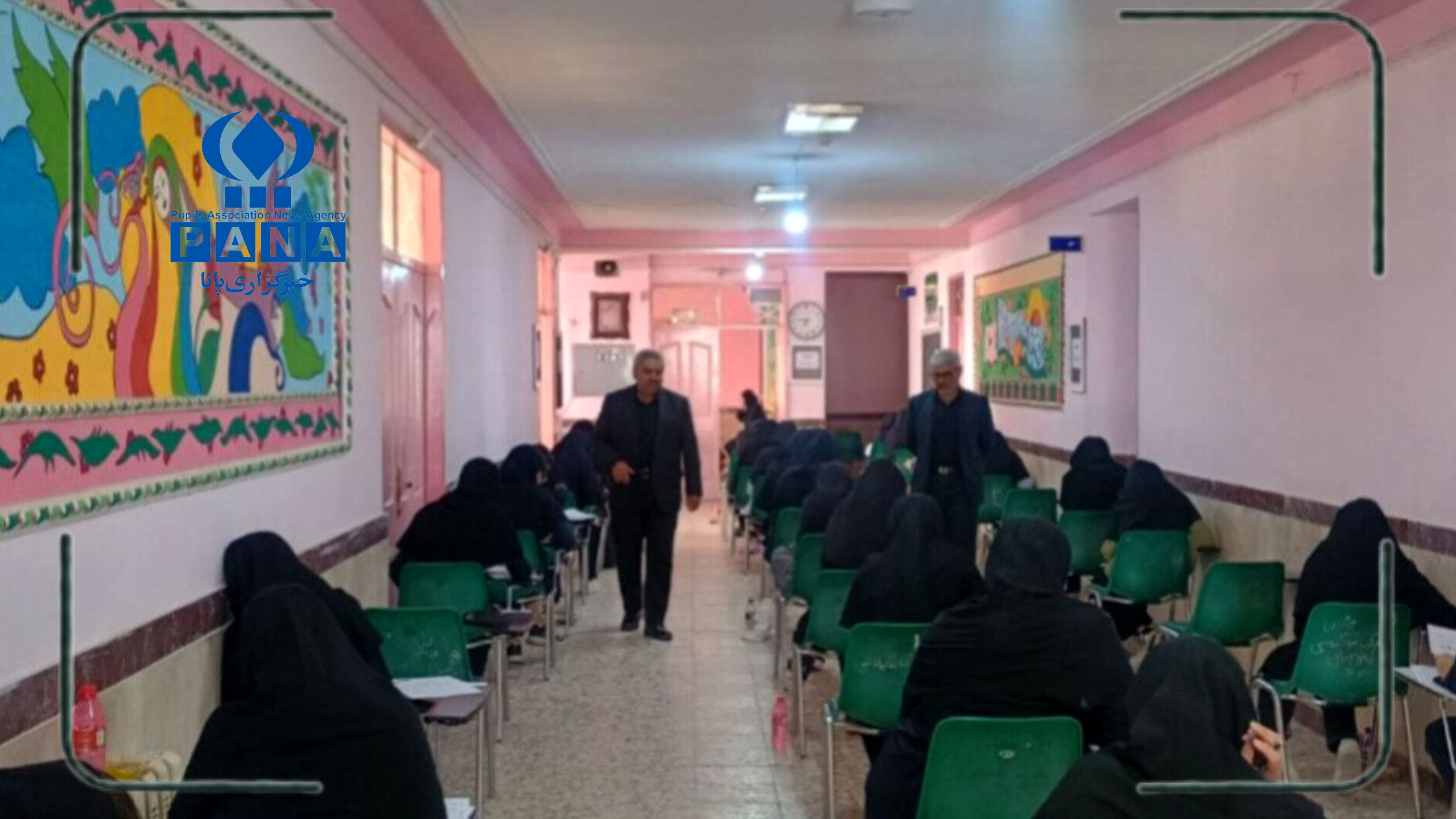 رئیس آموزش پرورش دهگلان در کانون آزمون سمپاد و نمونه دولتی دختران 