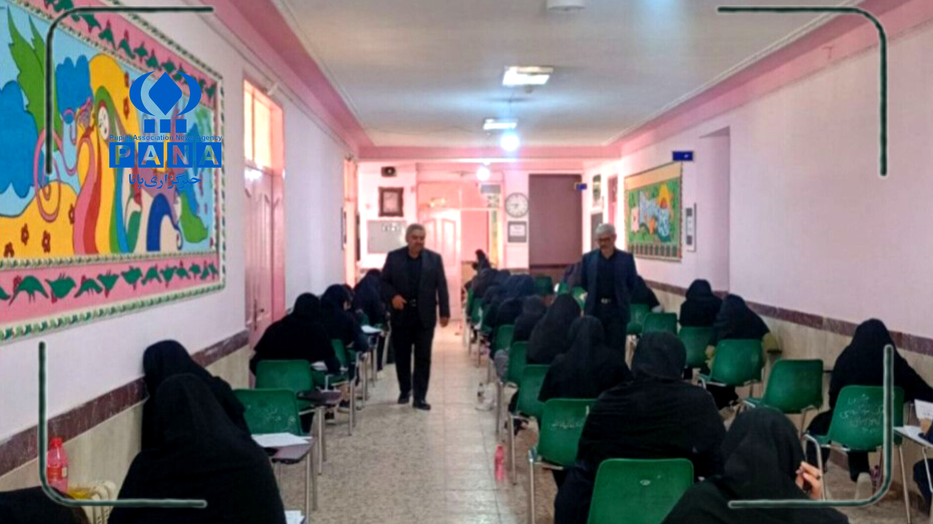 رئیس آموزش پرورش دهگلان در کانون آزمون سمپاد و نمونه دولتی دختران 