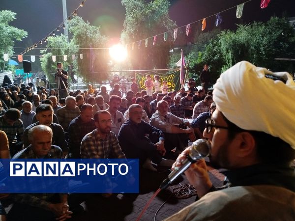 مراسم گرامیداشت سرداران شهید حمله تروریستی رژیم صهیونسیتی 