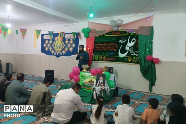جشن باشکوه عید غدیر در مسجد حضرت ابوالفضل (ع) شهرک انقلاب رودبار