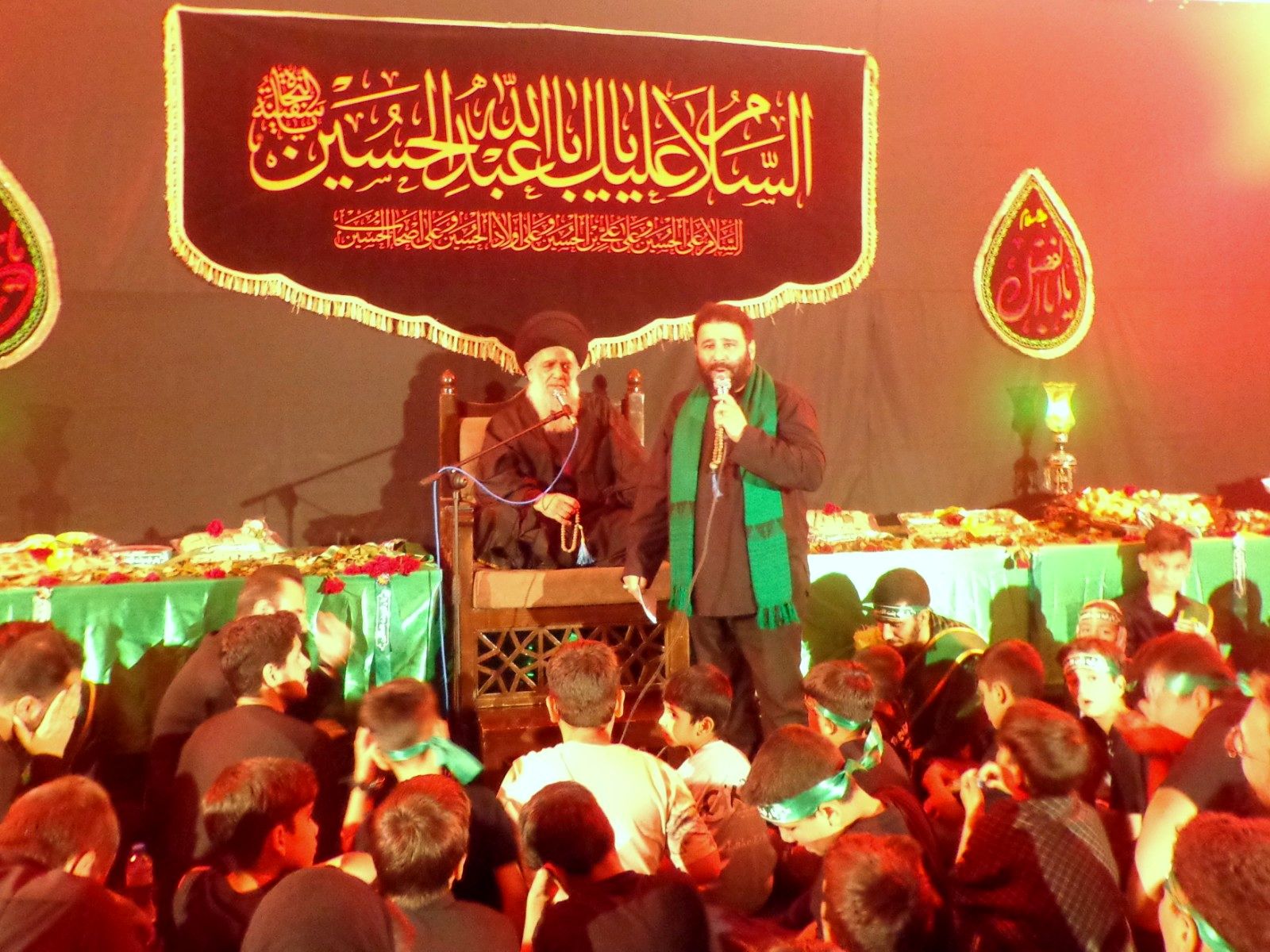 مراسم عزاداری حضرت رقیه (س) در هیات مهندسین بقیع شریف قم