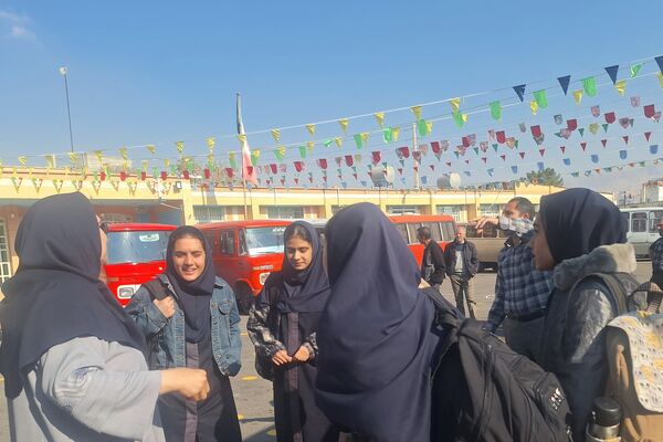 اردوی دانش‌آموزی آموزشگاه پویش به سینما