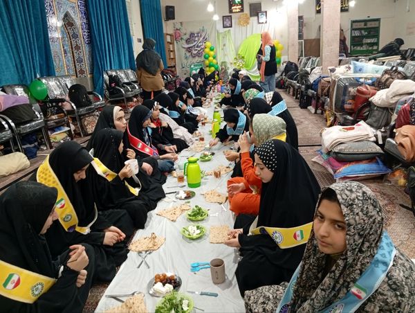 برگزاری مراسم اعتکاف در مسجد اعظم دارالقرآن امام خمینی نیشابور 