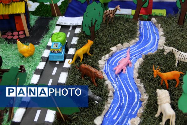 رونمایی از خلاقیت دانش‌آموزان؛ نمایشگاه جابر بن حیان در قیامدشت