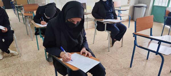 برگزاری امتحانات نوبت اول در آموزشگاه سبحان و مائده شلیل