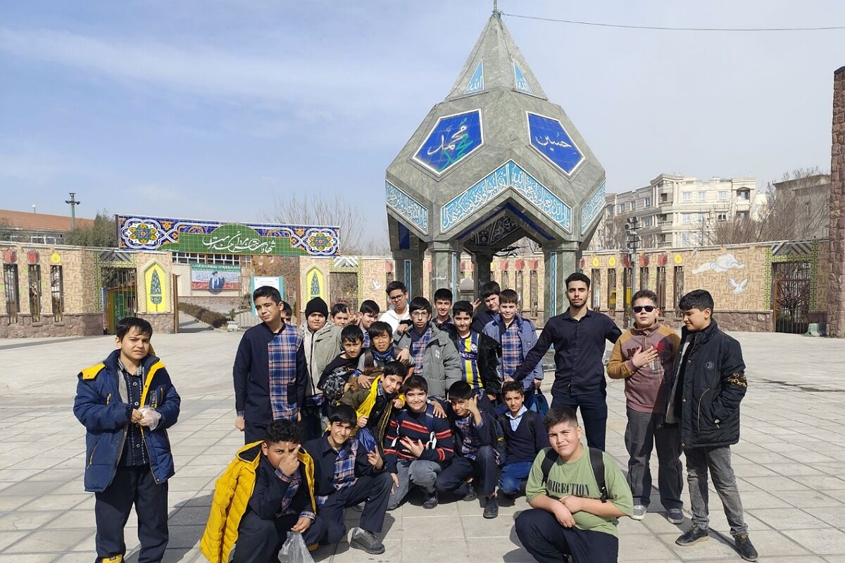 اردوی یک روزه دانش آموزان دبستان قلنبر در فرهنگسرای ولا شهرری 
