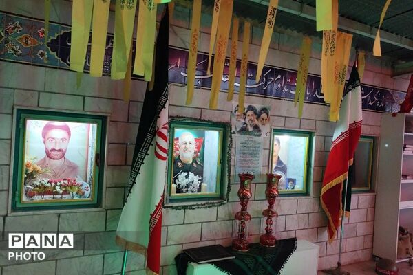 آرامگاه شهید محمد پاکپور در روستای دهسد