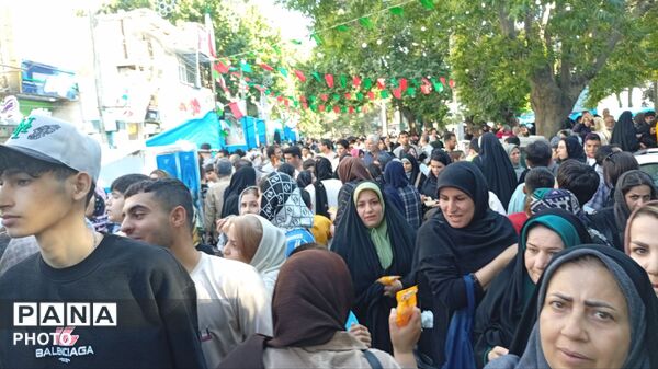 برگزاری عید غدیر در پارک چمران شهرستان ملایر