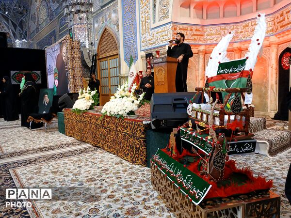 در حریم کوچکترین سرباز کربلا