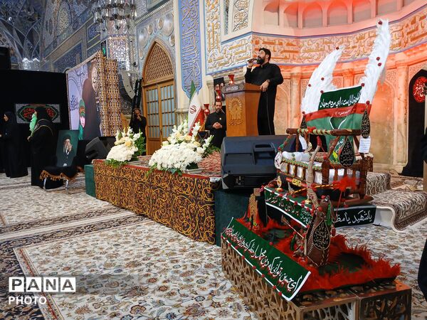 در حریم کوچکترین سرباز کربلا