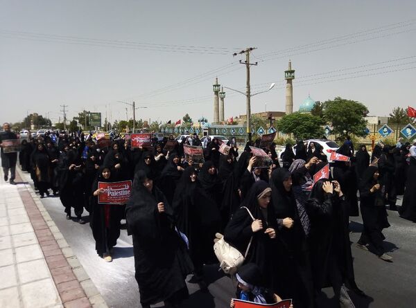 محکومیت ترور شهید اسماعیل هنیه توسط مردم تربت جام 
