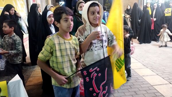 برپایی موکب به‌مناسبت شهادت شهید سید حسن نصرالله و شهدای مقاومت در شهرستان کاشمر