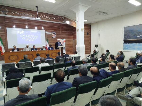 جلسه مشترک شورای اداری و شورای فرهنگ عمومی شهرستان کاشمر
