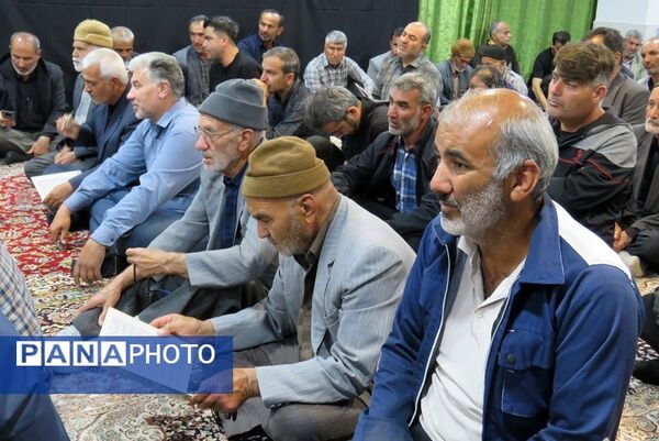 مراسم شهادت رئیس جمهور شهید سید ابراهیم رئیسی در شهر درق 