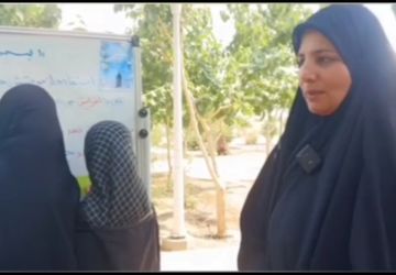 ویژه برنامه پایگاه‌های حوزه‌ی مقاومت بسیج به مناسبت هفته حجاب و عفاف با حضور دختران نوجوان 