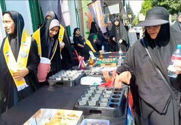 موکب دانش‌آموزی امام رضا(ع) در بابلسر 