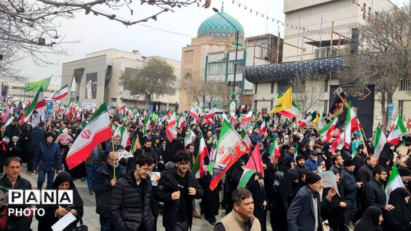  راهپیمایی روز جهانی قدس در مشهد مقدس 