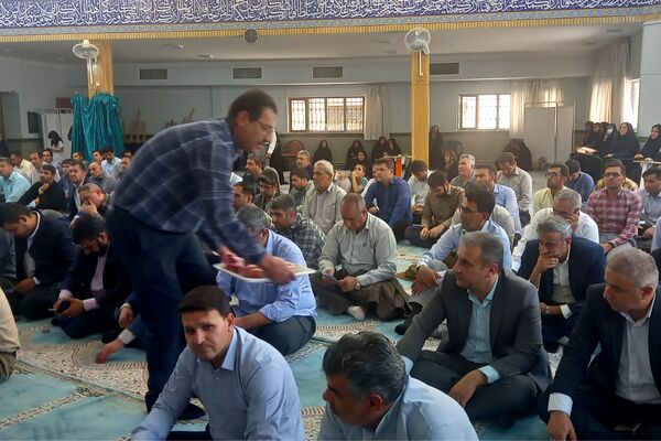 مراسم چهلمین روز شهادت شهید خدمت آیت الله رئیسی و همراهان 