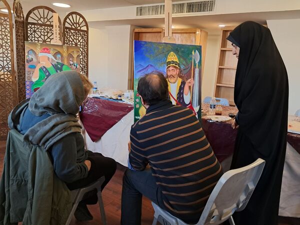  سفری فرهنگی دانش‌آموزان ملاردی به کتابخانه و موزه ملک