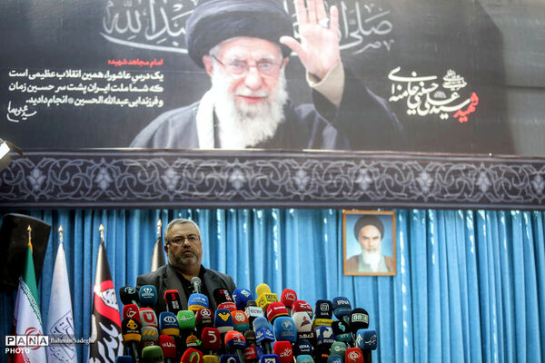 نشست خبری سخنگوی ستاد تشییع رهبر شهید