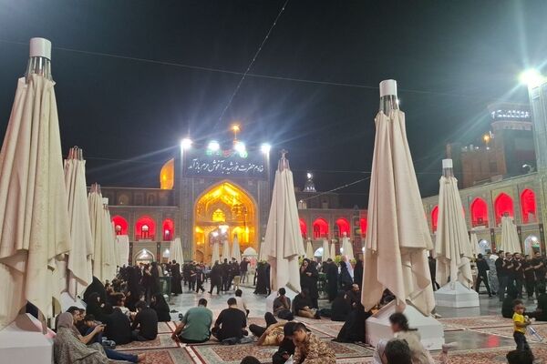 وداع با آقای شهید ایران در مشهدالرضا