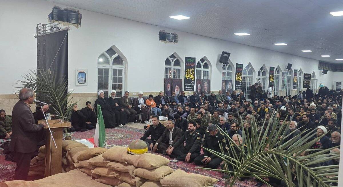 یادواره شهدا در امامزاده سید قاسم روستای ارغا 