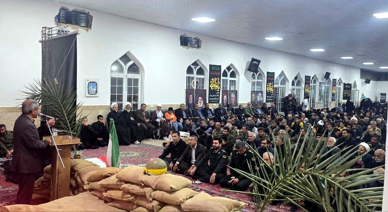 یادواره شهدا در امامزاده سید قاسم روستای ارغا 