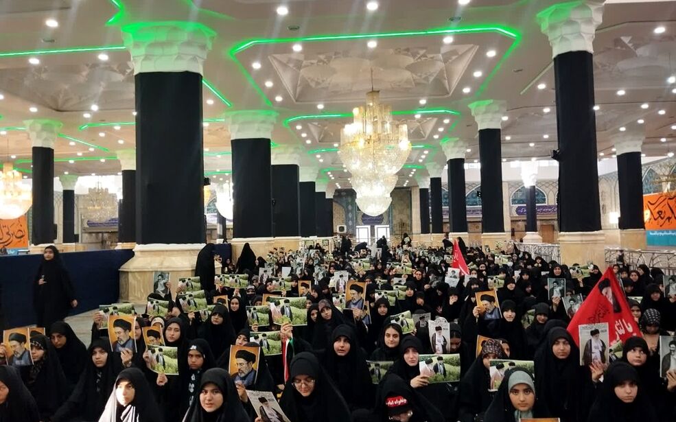 همایش دختران جان فدا در مسجد جمکران